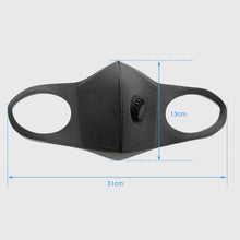 Load image into Gallery viewer, Sponge Anti-haze Face Mask Washable with Breathing Valve