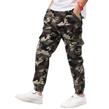 Load image into Gallery viewer, Boys Pants Teenage Boy Clothing Kids Camouflage