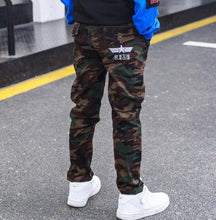 Load image into Gallery viewer, Boys Pants Teenage Boy Clothing Kids Camouflage