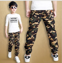 Load image into Gallery viewer, Boys Pants Teenage Boy Clothing Kids Camouflage