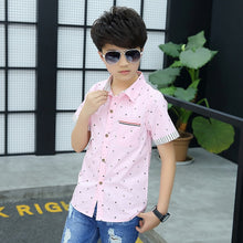 Load image into Gallery viewer, 2019 Summer Toddler Teenage Dot School Boy Clothing Kids Boys