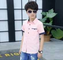 Load image into Gallery viewer, 2019 Summer Toddler Teenage Dot School Boy Clothing Kids Boys