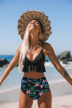 Load image into Gallery viewer, Swimwear Women Bikini Bathing Suit Flounced Ruffles Swimwear Push Up Bikini Women&#39;s High-waisted Bikini Beachwear Swimsuit Women
